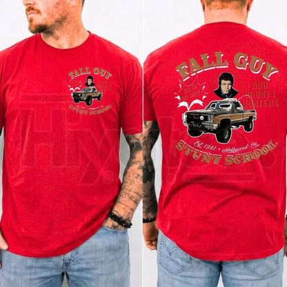 The Fall Guy Vintage T-Shirt – Retro 80s Action Movie Stuntman Graphic Tee