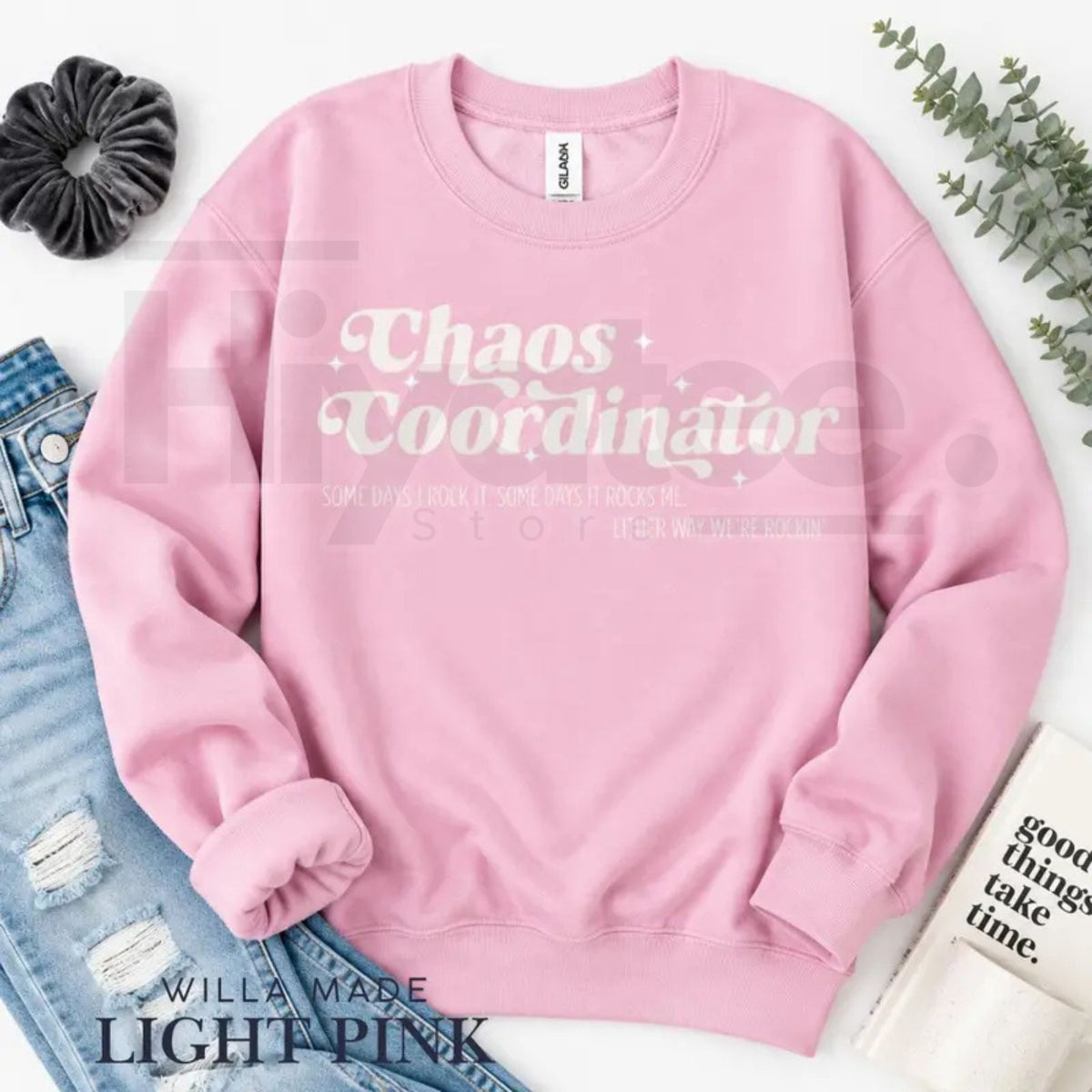 Chaos Coordinator Retro Sweatshirt – ESE Special Education Teacher Graphic Crewneck