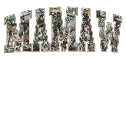 Comfort Colors® Custom Mama Chambray T-Shirt – Personalized Camo & Varsity Style Shirt