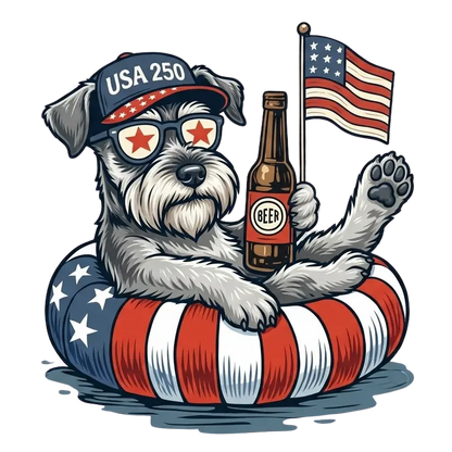 Comfort Colors® Funny 4th of July Dachshund Shirt – Patriotic 250th Anniversary Dog Lover Tee