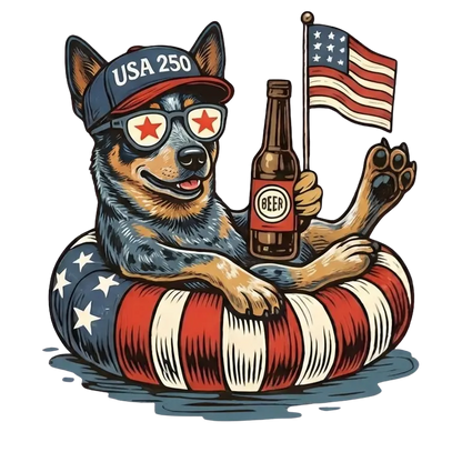 Comfort Colors® Funny 4th of July Dachshund Shirt – Patriotic 250th Anniversary Dog Lover Tee