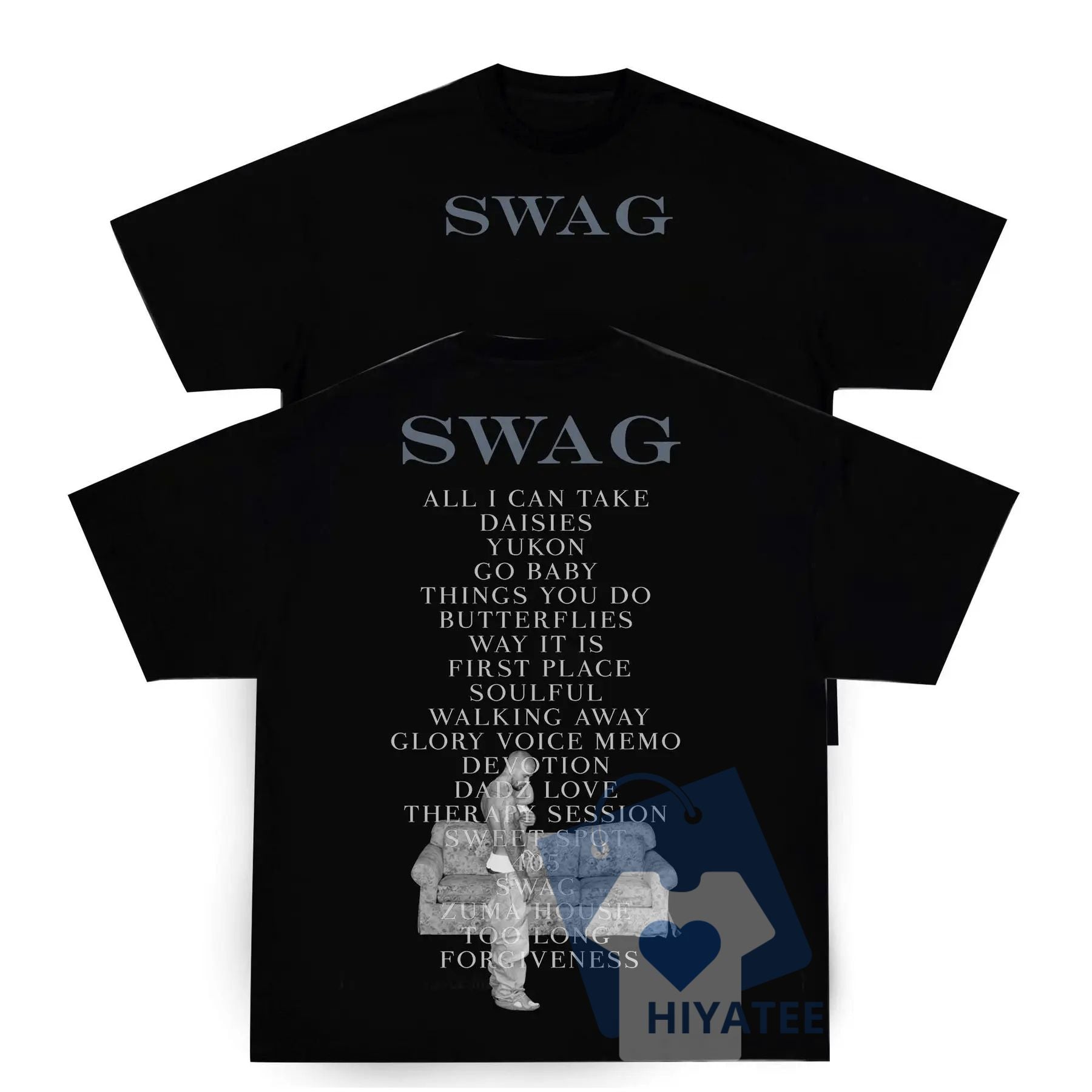 All I Can Take Swag Music T-Shirt – New Album Graphic Tee for Fans, Unisex Cotton Shirt for Men & Women-Hiyatee