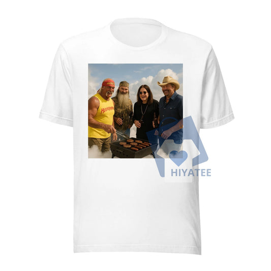 American Legends T-Shirt – Ozzy, Hogan, Toby Keith & Duck Dynasty Tee-Hiyatee