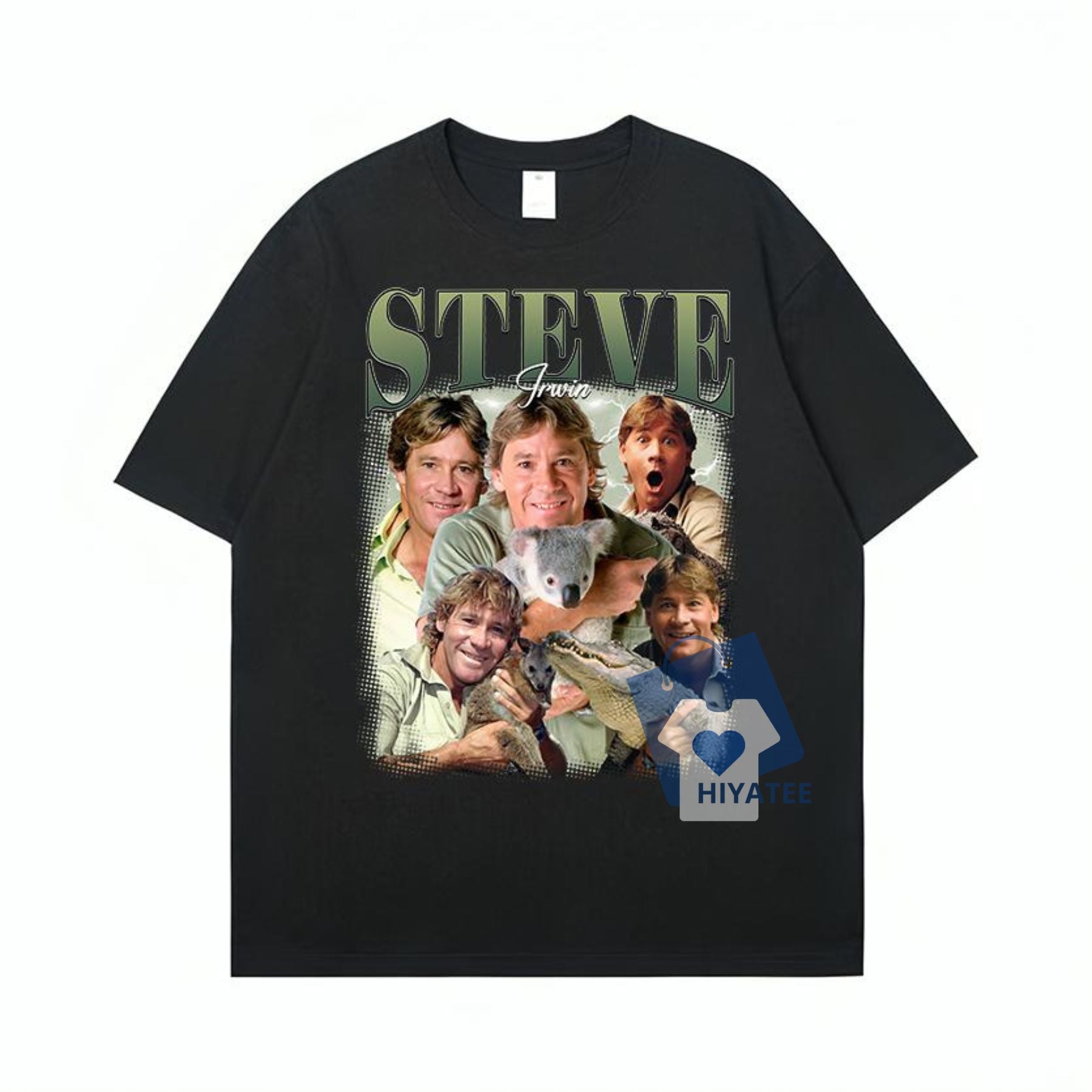 Animal Lover Steve I Shirt – Crocodile Hunter Graphic Tee – Fan Gift for Him or Her – Unisex Casual Wear-Hiyatee