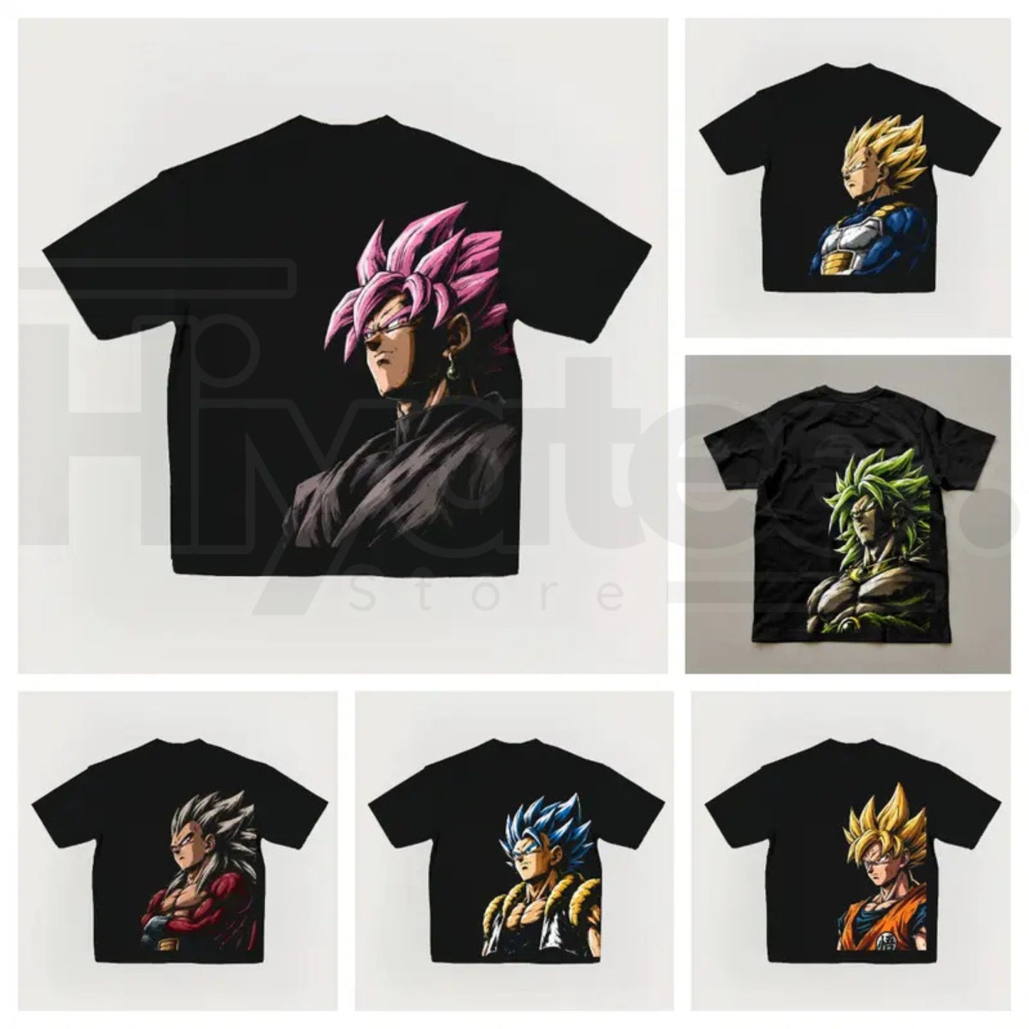 Anime 90s Graphic Tee – Retro Streetwear Oversized T-Shirt for Men - Hiyatee