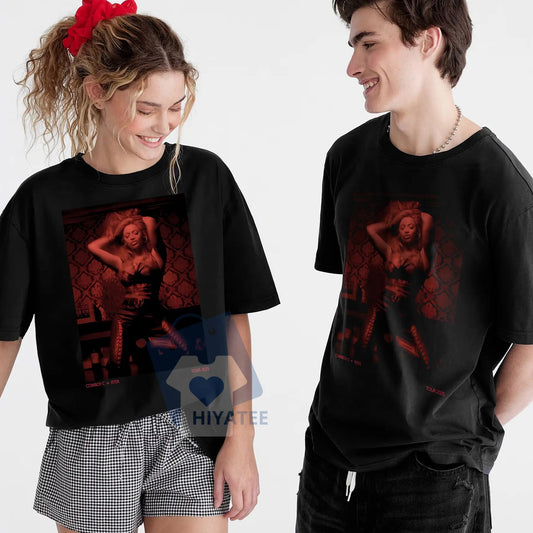 Atlanta Star Concert T-Shirt – Western Style Graphic Tee, 100% Cotton Classic Fit, Men’s Streetwear Concert Shirt-Hiyatee