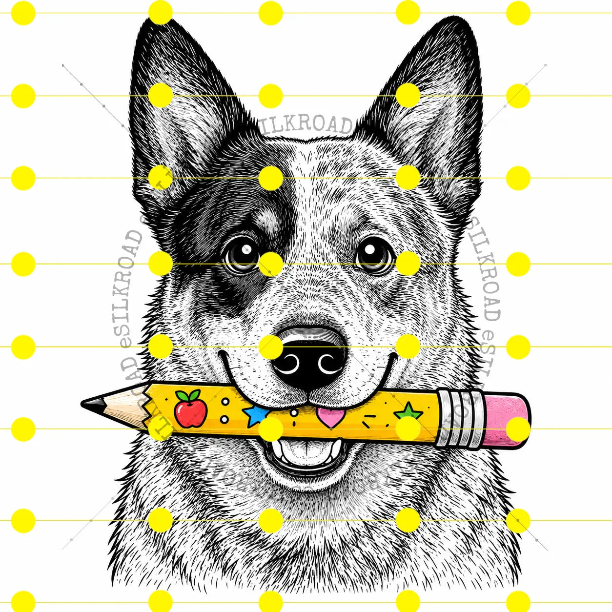 Comfort Colors 50+ Dog Breeds Back to School Teacher T-Shirt