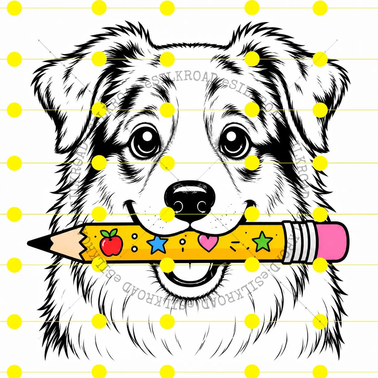 Comfort Colors 50+ Dog Breeds Back to School Teacher T-Shirt