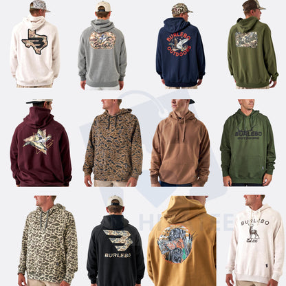 BURLEBO Signature Fleece Hoodie - Hiyatee