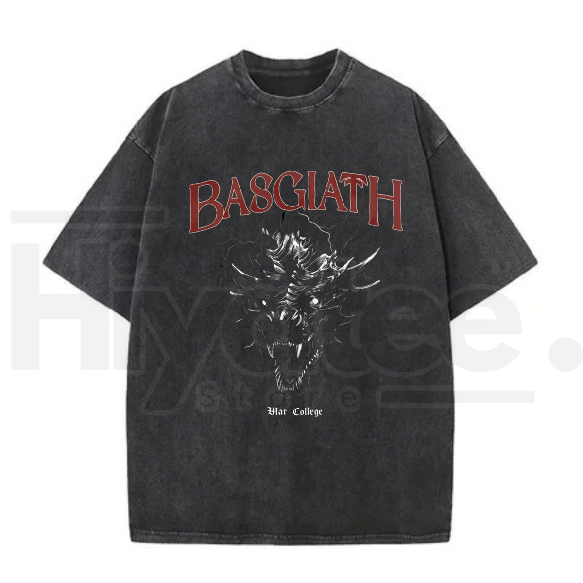 Basgiath War College T-Shirt – Vintage Fourth Wing & Iron Flame Bookish Shirt for Men & Women - Hiyatee