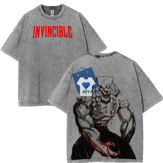Battle Beast Vintage Washed Tee – Ultimate Anime Fan Streetwear-Hiyatee
