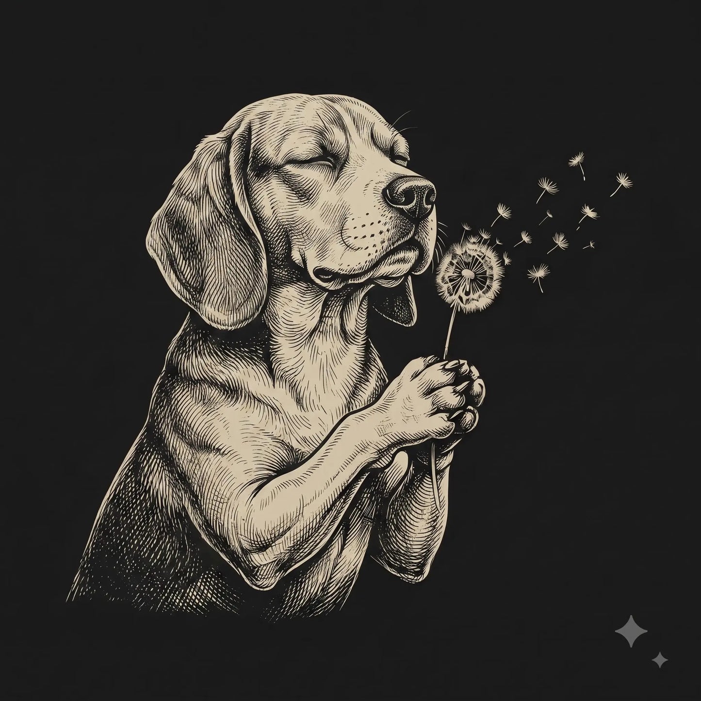 Comfort Colors Dog Breeds Graphic Shirt Botanical Forest Wildlife Tee