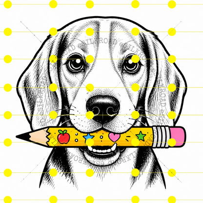 Comfort Colors 50+ Dog Breeds Back to School Teacher T-Shirt