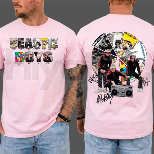 Beastie Boys Vintage Album T-Shirt – 90s Hip Hop Rap Streetwear Tee - Hiyatee