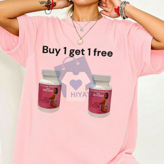 "Bel Bouda Anform" Women's T-Shirt – Buy One Get One Free Black Tee - Hiyatee