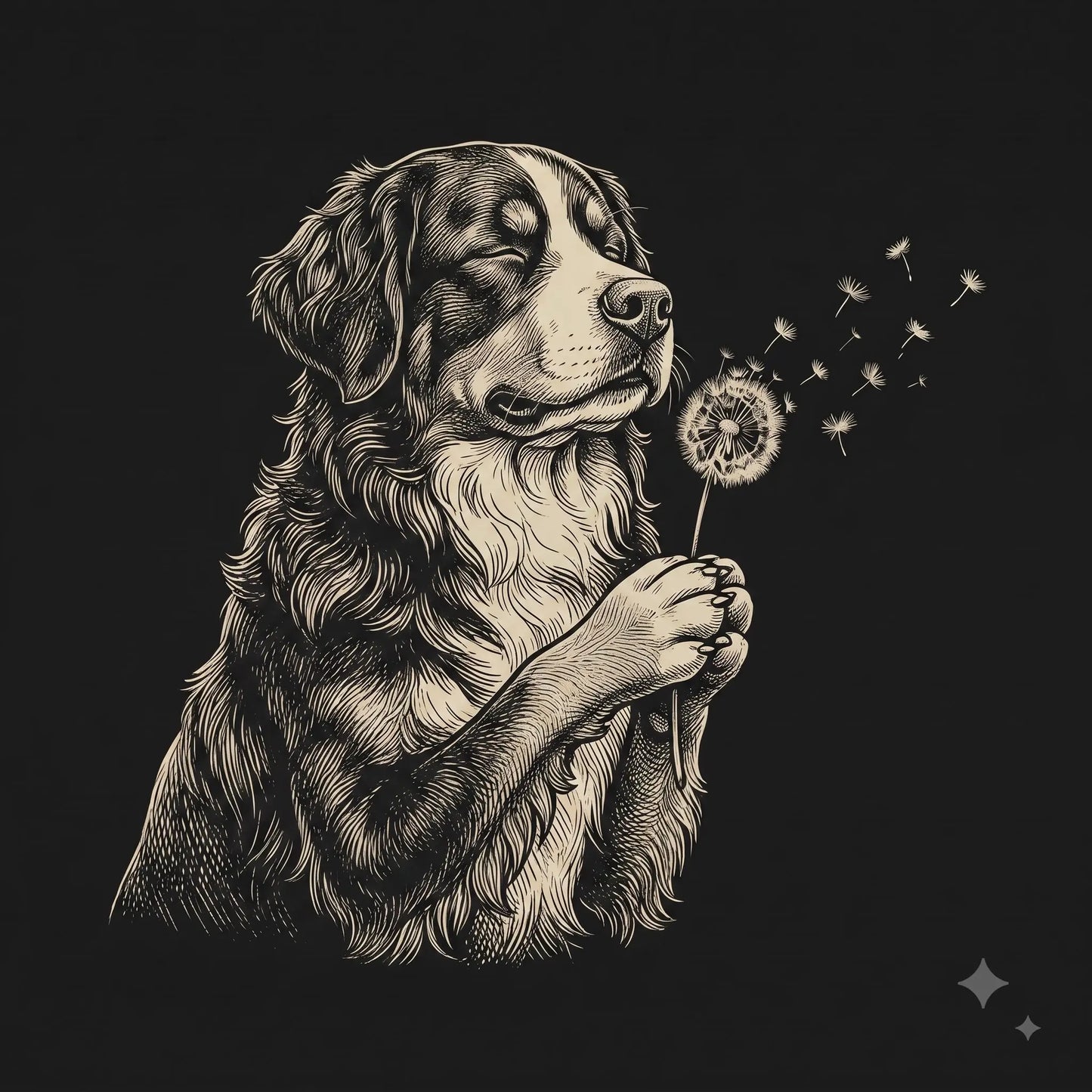 Comfort Colors Dog Breeds Graphic Shirt Botanical Forest Wildlife Tee
