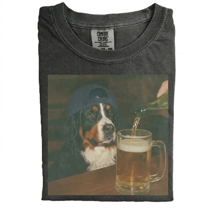 Comfort Colors 50+ Dog Breeds Available Beer Shirt – Vintage 90s Funny Edgy Dog Meme Tee, Unisex Casual Streetwear Gift