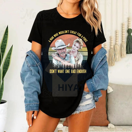 Best Cowboy Movie Quote Shirt – Vintage Western Movie 90s Old West Tee - Hiyatee