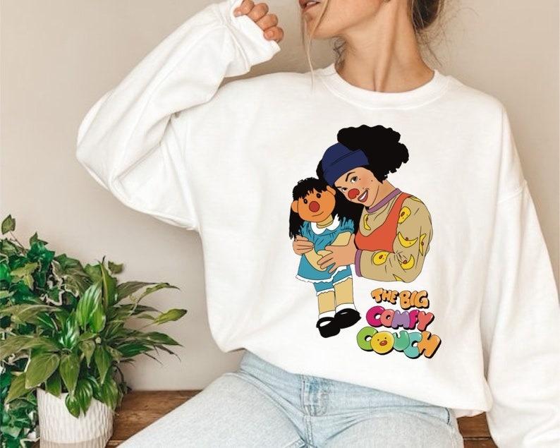 Big Comfy Couch  Nostalgia  2000s  Treehouse Sweatshirt