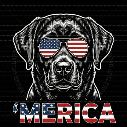 Comfort Colors 50+ Dog 4th of July Navy Shirt – Funny Patriotic Golden Retriever Labrador Graphic Tee, USA Independence Day Gift