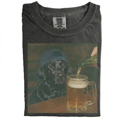 Comfort Colors 50+ Dog Breeds Available Beer Shirt – Vintage 90s Funny Edgy Dog Meme Tee, Unisex Casual Streetwear Gift