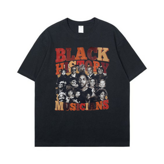 Black history musicians Tshirt, Rap tee hip hop shirt- Hiyatee