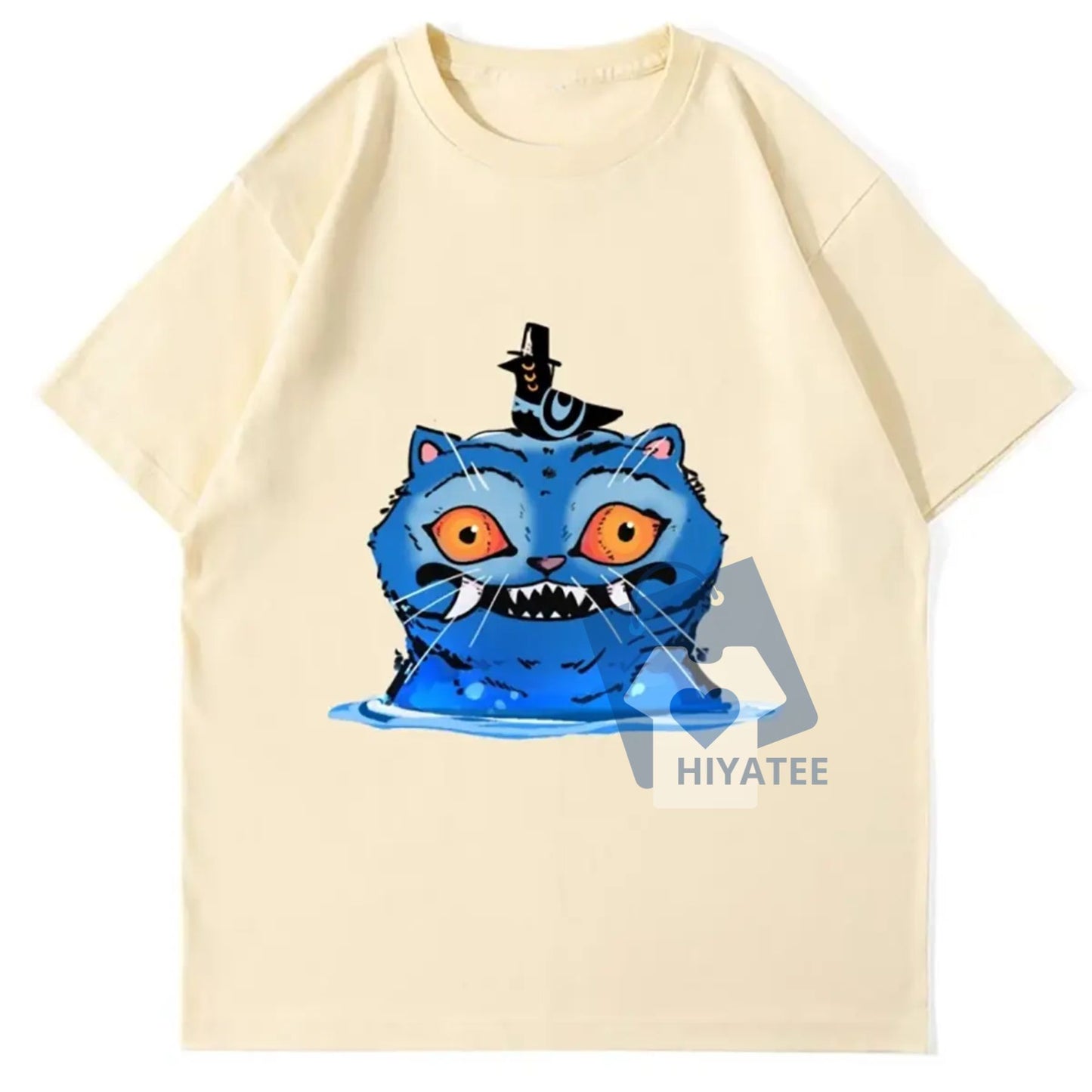 Blue Tiger Kpop Demon Hunters Shirt – Music Fantasy Graphic Tee-Hiyatee