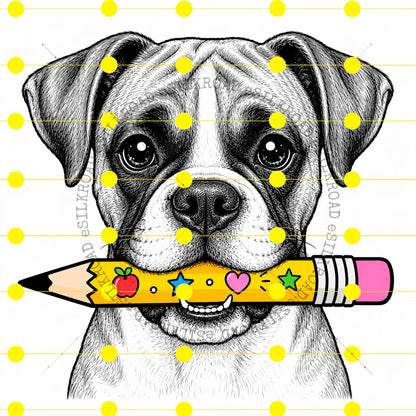 Comfort Colors 50+ Dog Breeds Back to School Teacher T-Shirt