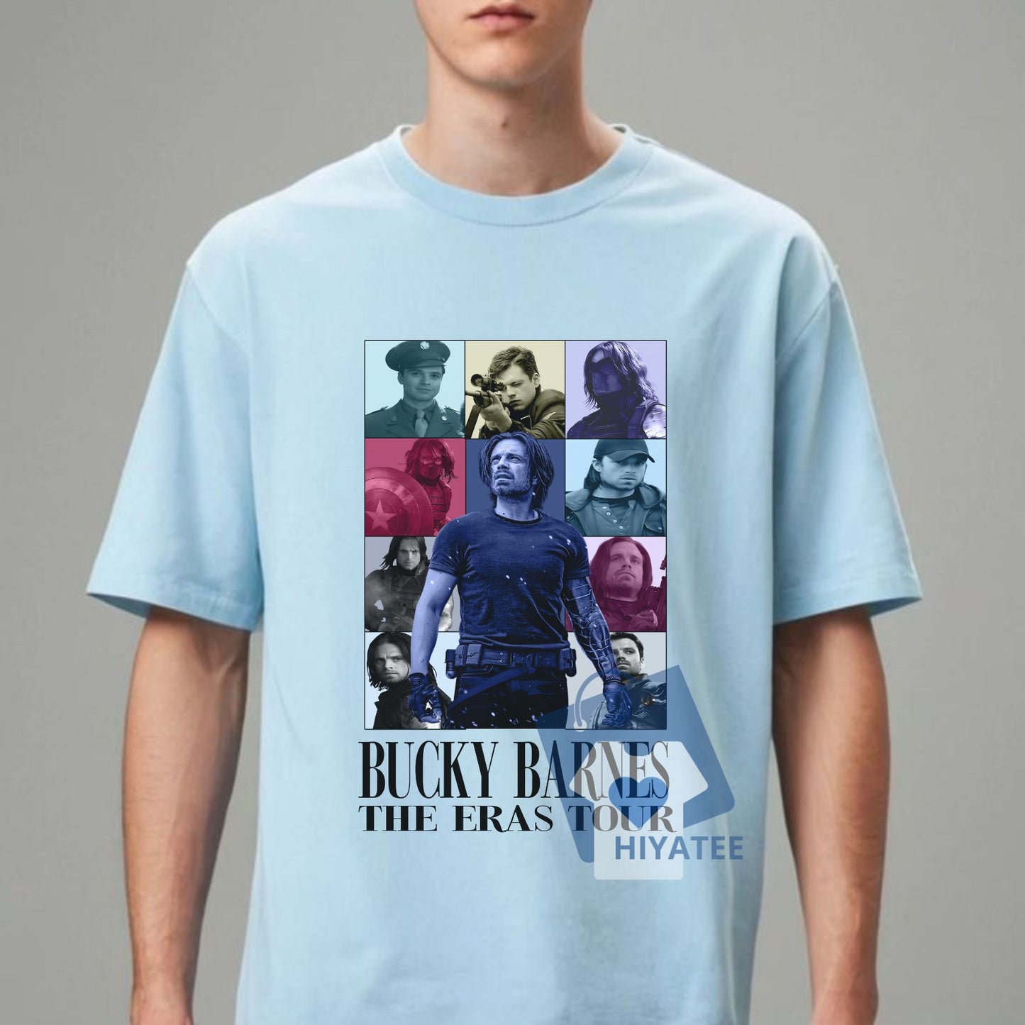 Bucky Barnes The Eras Tour Shirt – Marvel Fan Graphic Tee-Hiyatee