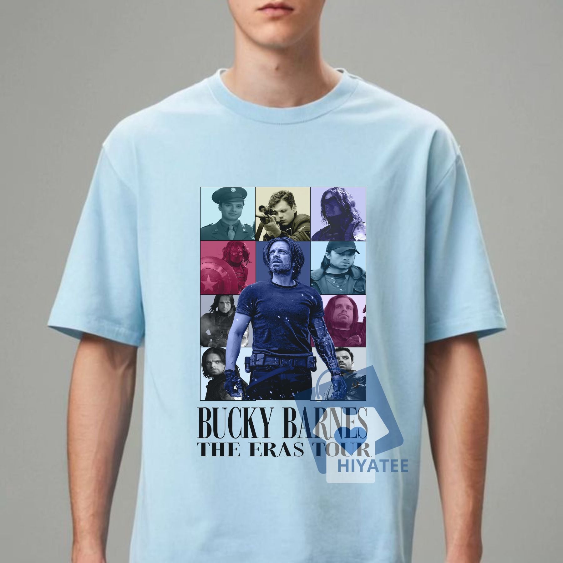 Bucky Barnes The Eras Tour Shirt – Marvel Fan Graphic Tee-Hiyatee