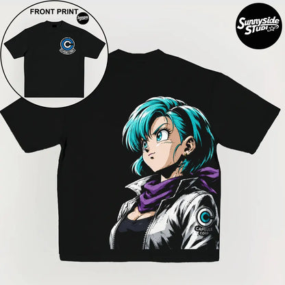 Anime 90s Graphic Tee – Retro Streetwear Oversized T-Shirt for Men