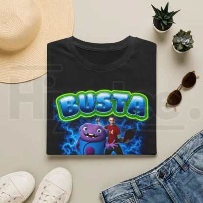 Busta Lime T-Shirt – Funny Colorful Cartoon Alien Hip Hop Music Graphic Tee - Hiyatee