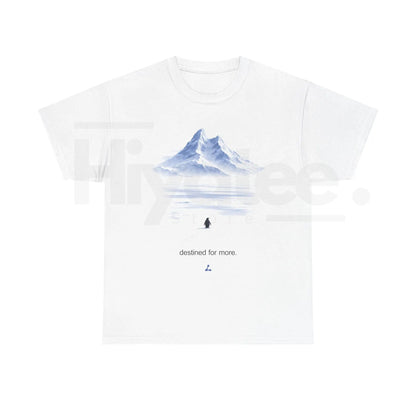 "But Why?" Penguin Mountain Meme – Destined For More Graphic Tee - Hiyatee