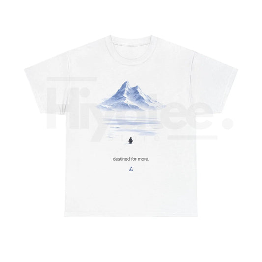 "But Why?" Penguin Mountain Meme – Destined For More Graphic Tee - Hiyatee