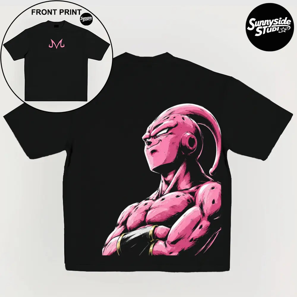 Anime 90s Graphic Tee – Retro Streetwear Oversized T-Shirt for Men