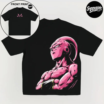 Anime 90s Graphic Tee – Retro Streetwear Oversized T-Shirt for Men