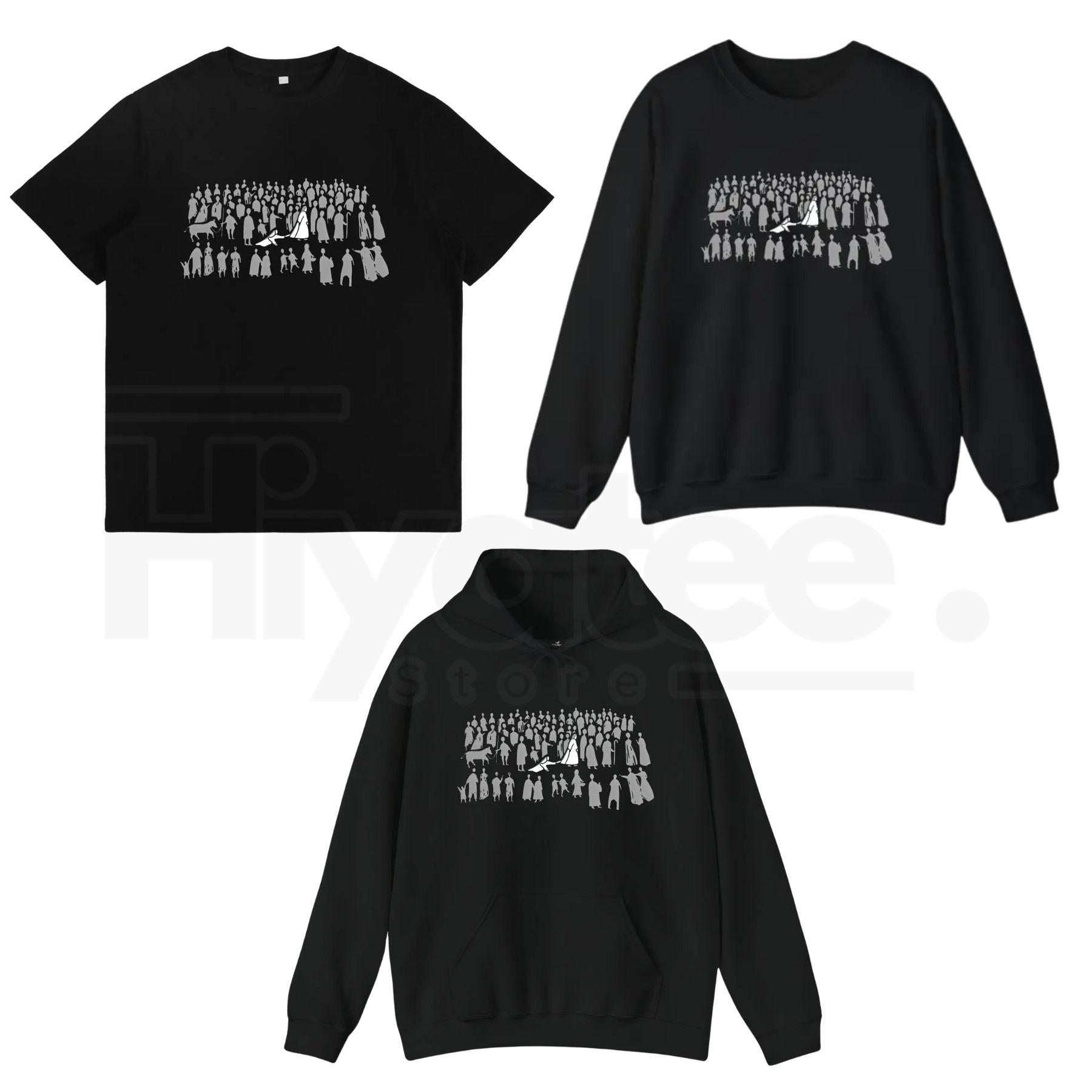 By His Wounds Christian T-Shirt – Jesus Graphic Sweatshirt & Hoodie Streetwear - Hiyatee