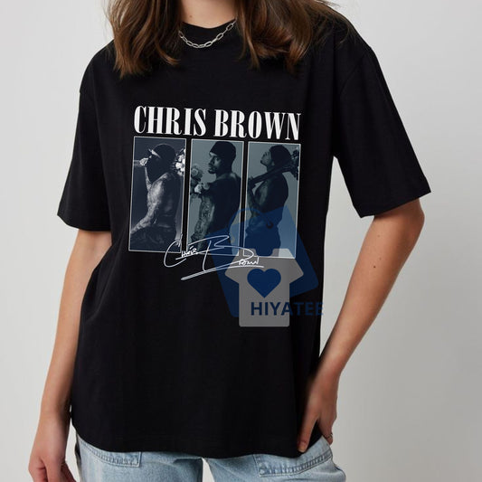 C. Brown Vintage Shirt – Classic Concert Tee, Retro Music Graphic, Gift for Fans & Collectors-Hiyatee