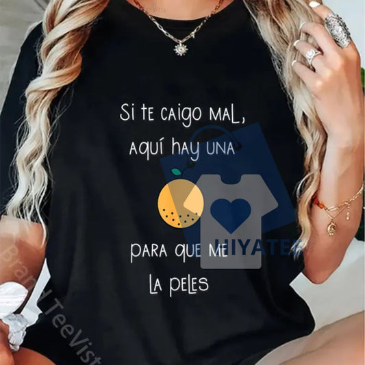 Camiseta Graciosa para Latinos e Hispanos – 100% Algodón, Gráfico en Español - Hiyatee
