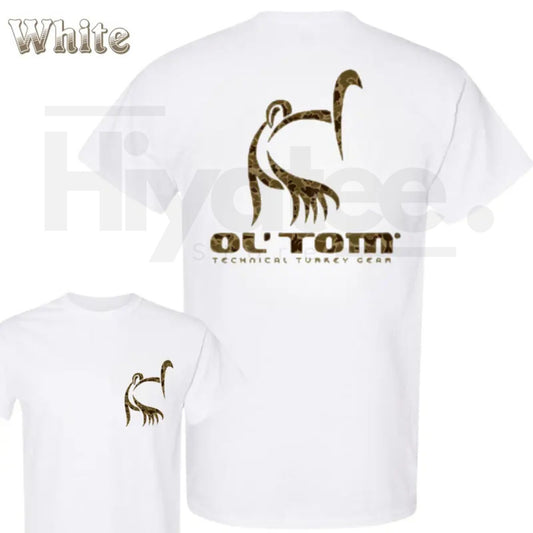 "Camo Turkey" – Front & Back Hunting Lifestyle Graphic Top - Hiyatee