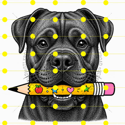 Comfort Colors 50+ Dog Breeds Back to School Teacher T-Shirt