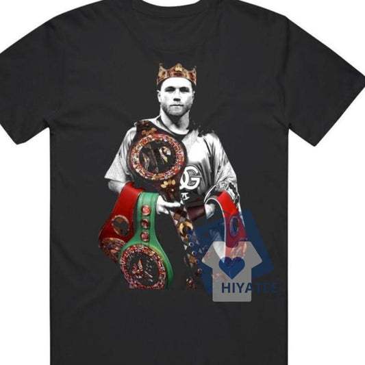 Canelo Álvarez T-Shirt – Boxing Legend Graphic Tee, Unisex Fashion Cotton Shirt for Men & Women, Full Sizes-Hiyatee