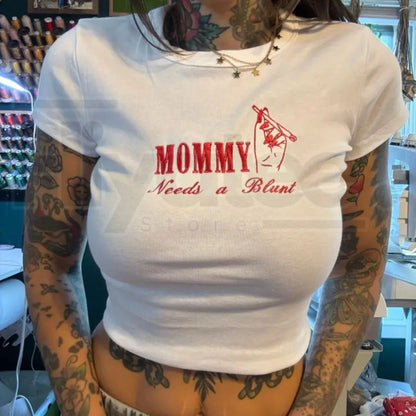 Cannamom Club Embroidered Unisex T-Shirt – Trendy Botanical Graphic Tee, Premium Cotton Mom Style Shirt - Hiyatee