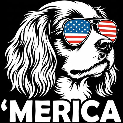 Comfort Colors® Patriotic 50+ Dog Breed Shirt – Funny 4th of July Merica Dog Tee