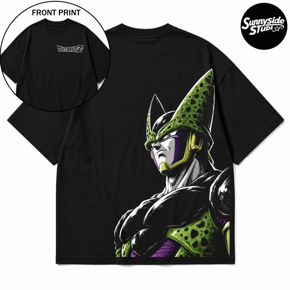 Anime 90s Graphic Tee – Retro Streetwear Oversized T-Shirt for Men