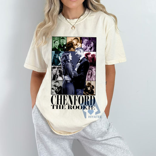 Chenford Shirt – The Rookie Lucy Chen & Tim Bradford Fan T-Shirt for TV Show Lovers-Hiyatee
