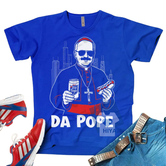 Chicago Pope Leo XIV Shirt – Funny Da Pope Father’s Day Tee-Hiyatee