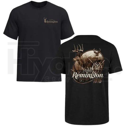 "Classic Deer Rifleman" – Remington Inspired Hunting Graphic Top - Hiyatee