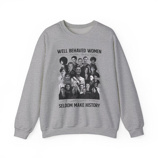Claudia Sheinbaum, Mexico Sweatshirt, Claudia Sheinbaum 2025, AMLO shirt, Latina shirt, Latina gift, Spanish shirt, Spanish gift, Well behaved selfdom make history shirt