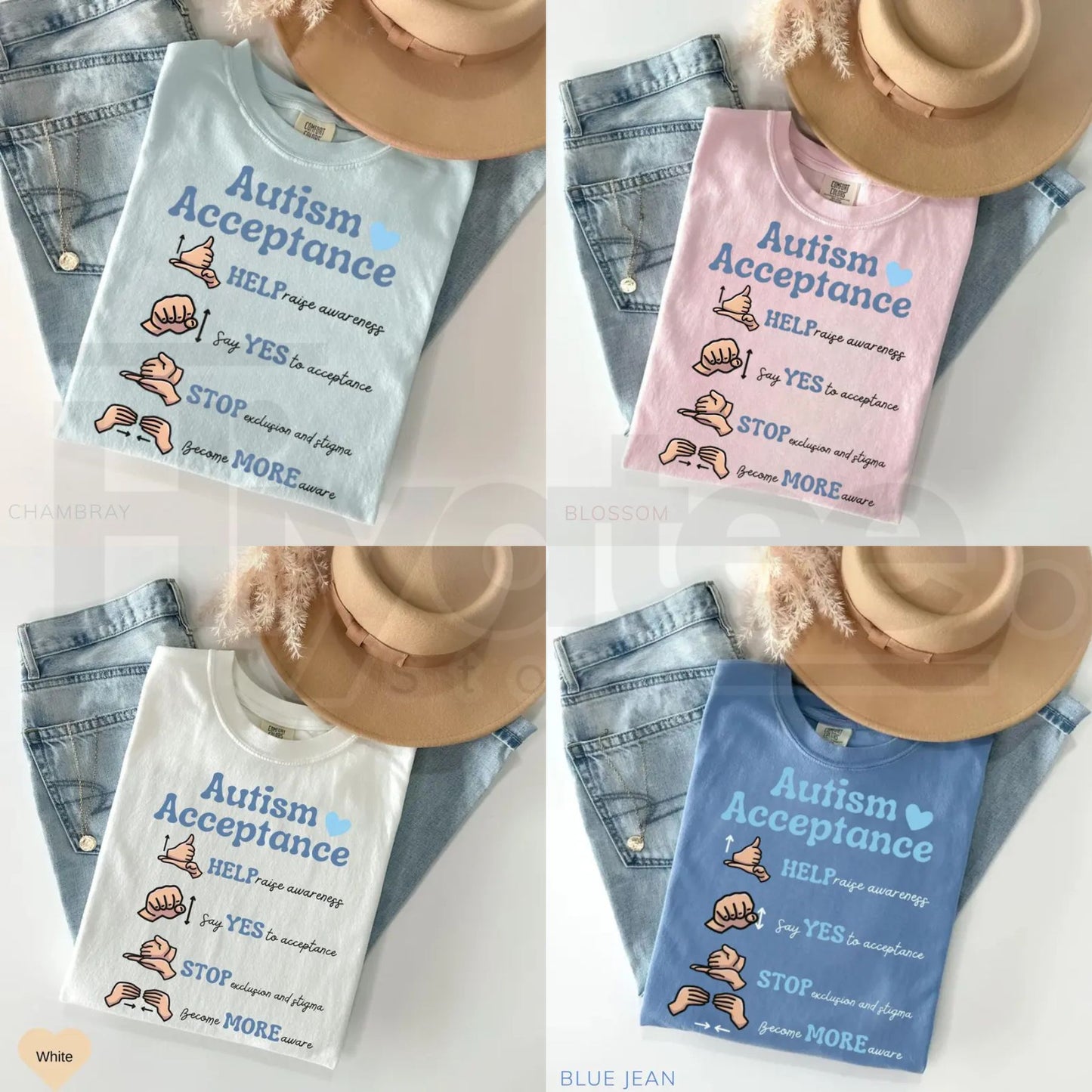 Comfort Colors® Autism Awareness & Acceptance Shirt – SPED Teacher & April Autism Month Tee - Hiyatee